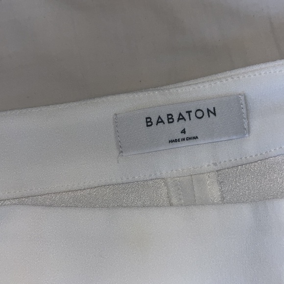 BABATON white button skort - Picture 3 of 3